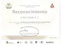 Certificacion BiciVerde - BicIzcalli