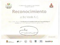 Certificacion BiciVerde - BicIzcalli